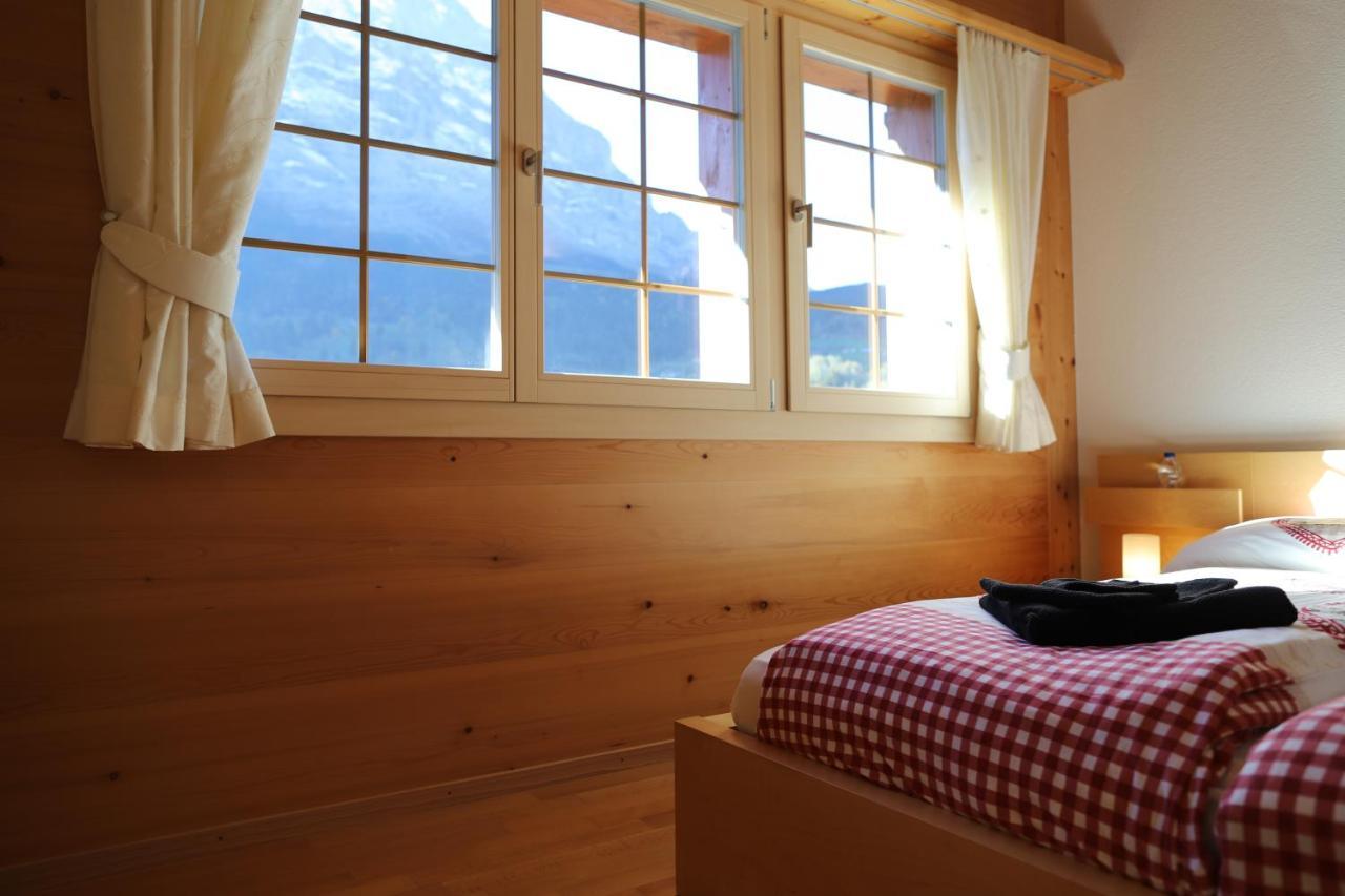 Excellent Flat With A Fantastic View Of The Eiger! Apartment Grindelwald Exterior photo