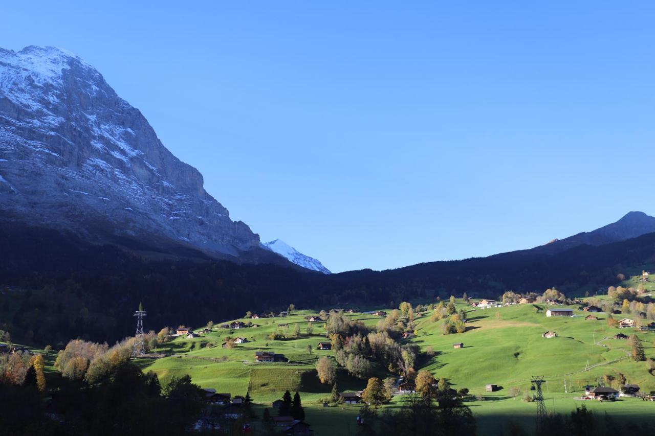 Excellent Flat With A Fantastic View Of The Eiger! Apartment Grindelwald Exterior photo