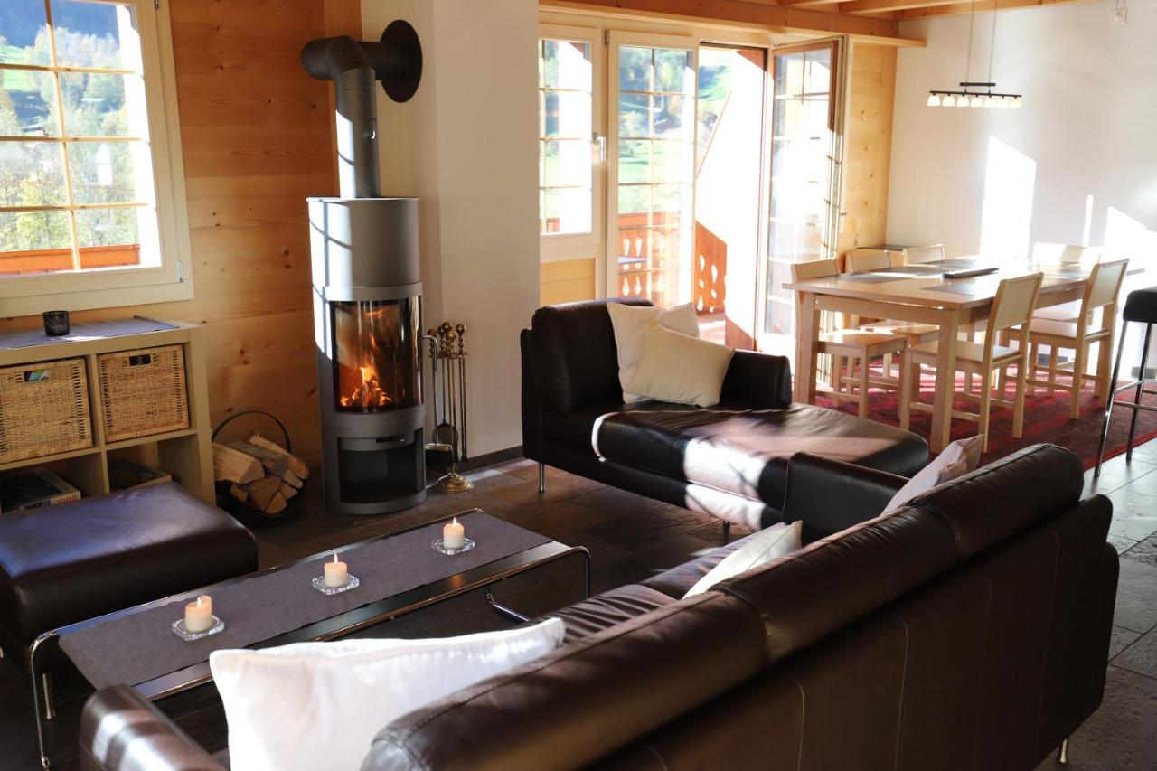 Excellent Flat With A Fantastic View Of The Eiger! Apartment Grindelwald Exterior photo